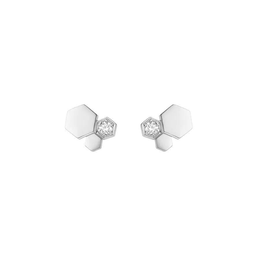 ??Loco?¡¥BEE LOVE SILVER DIAMOND EARRINGS