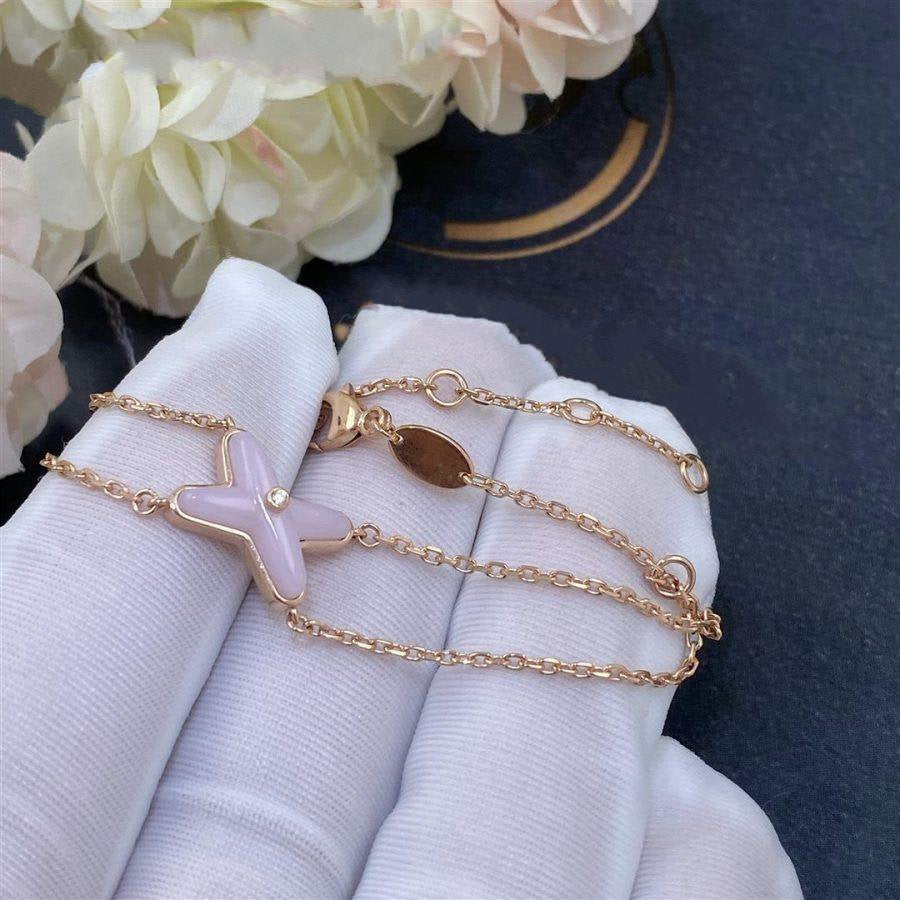 ??Loco?¡¥JEUX BRACELET PINK MOP PINK GOLD 1 DIAMOND