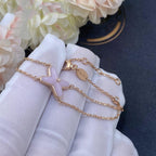 ??Loco?¡¥JEUX BRACELET PINK MOP PINK GOLD 1 DIAMOND