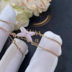 ??Loco?¡¥JEUX BRACELET PINK MOP PINK GOLD 1 DIAMOND