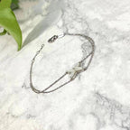 ??Loco?¡¥JEUX BRACELET WHITE MOP SILVER 1 DIAMOND