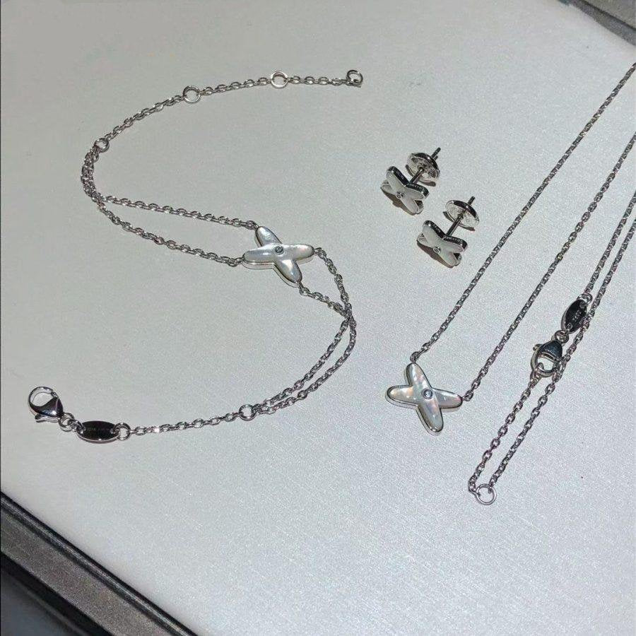 ??Loco?¡¥JEUX BRACELET WHITE MOP SILVER 1 DIAMOND