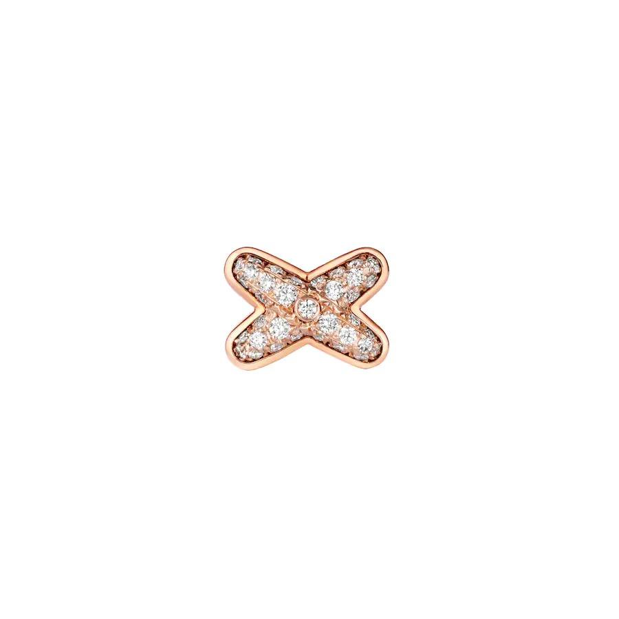 ??Loco?¡¥JEUX DE PINK GOLD DIAMOND EARRINGS