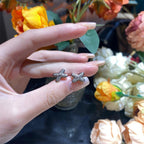 ??Loco?¡¥JEUX DE SILVER DIAMOND EARRINGS