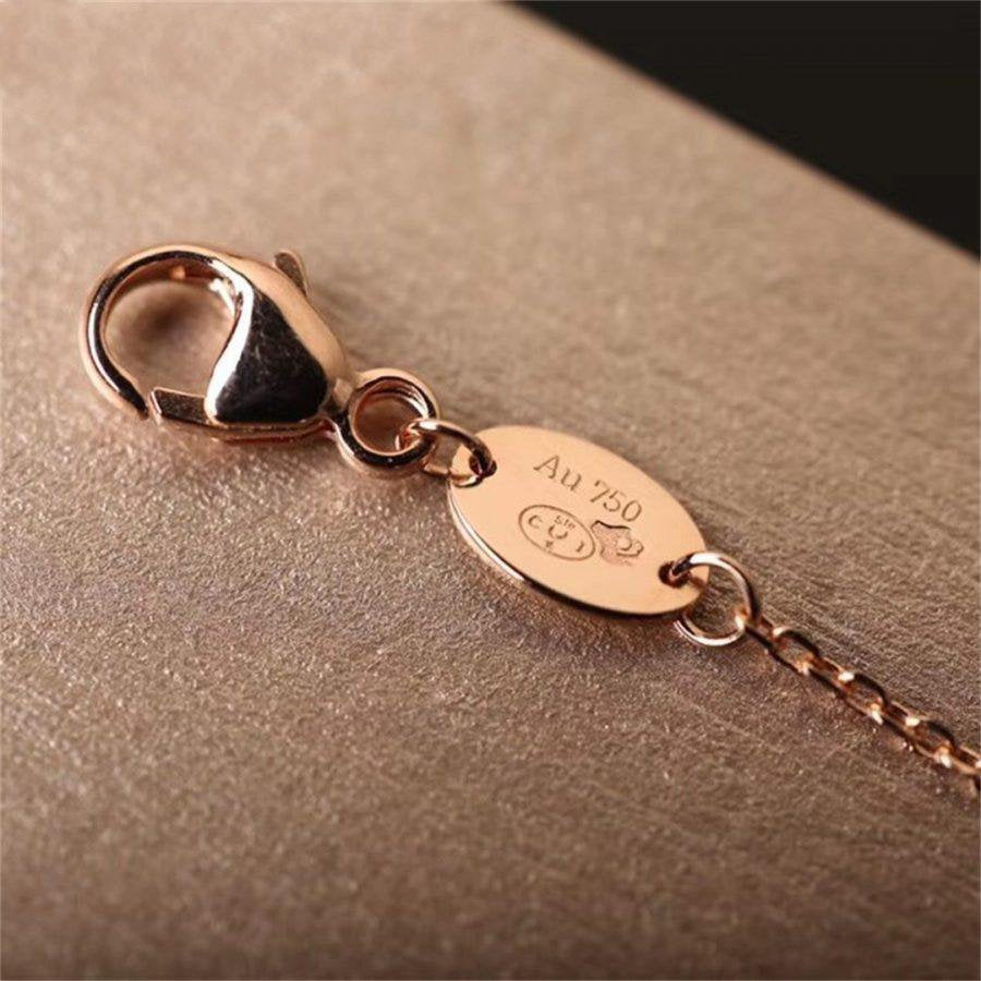 ??Loco?¡¥Hollow Design Four-Leaf Clover Flower Shape Ring