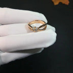 ??Loco?¡¥LIENS RING PINK GOLD DIAMOND