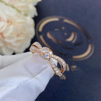??Loco?¡¥LIENS PINK GOLD DIAMOND RING