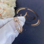??Loco?¡¥LIENS PINK GOLD DIAMOND RING