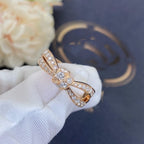 ??Loco?¡¥LIENS PINK GOLD DIAMOND RING