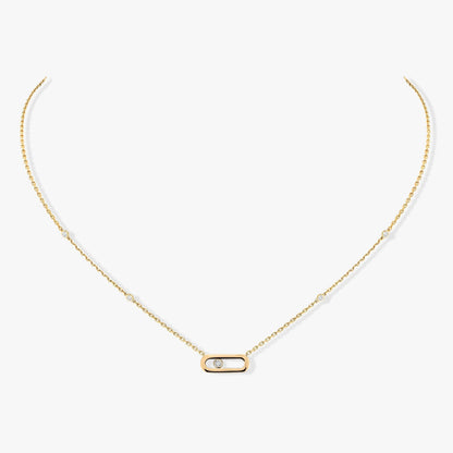 [moco jewelrys]MOVE UNO DIAMOND NECKLACE