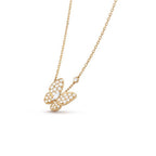 ??Loco?¡¥BUTTERFLY DIAMOND NECKLACE