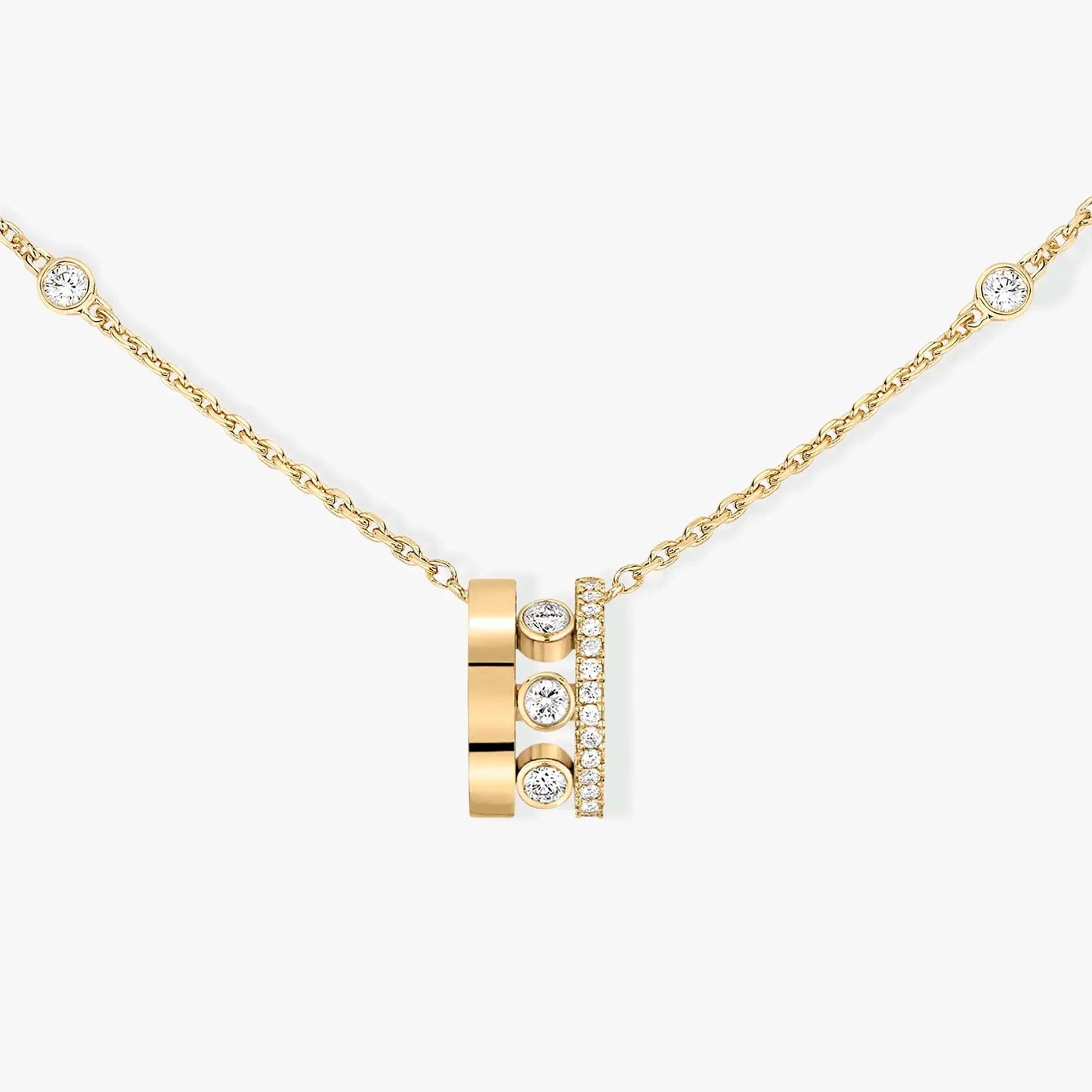 [moco jewelrys]CHAIN MOVE ROMANE PEDAND NECKLACE