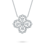 ??Loco?¡¥LOOP NECKLACE FULL MOTIF DIAMOND 16MM MULTIPLE COLORS