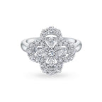 ??Loco?¡¥LOOP RING FULL MOTIF DIAMOND 16MM SILVE