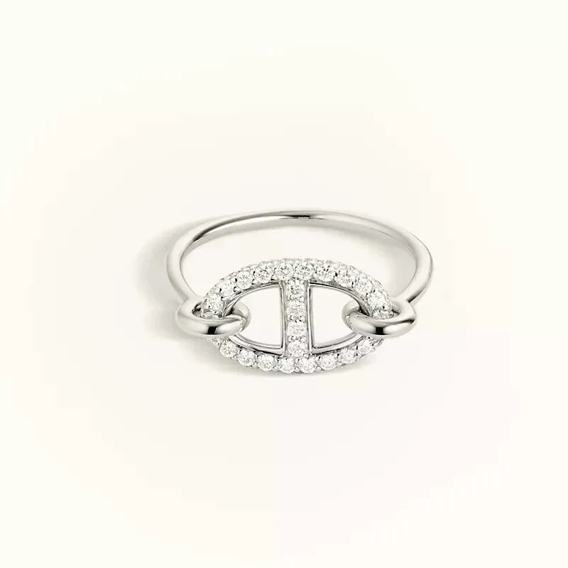 ??Loco?¡¥RONDE SMALL SILVER DIAMOND RING