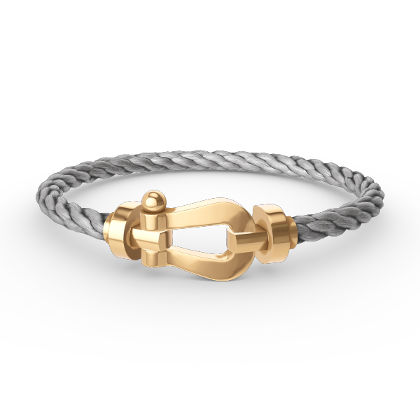 ??Loco?¡¥FORCE LARGE HORSESHOE NO DIAMOND BRACELET GOLD