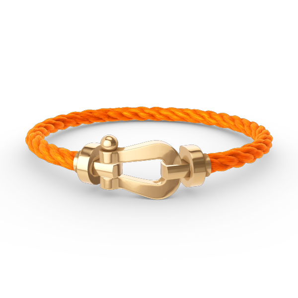 ??Loco?¡¥FORCE LARGE HORSESHOE NO DIAMOND BRACELET GOLD