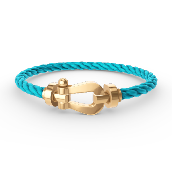 ??Loco?¡¥FORCE LARGE HORSESHOE NO DIAMOND BRACELET GOLD