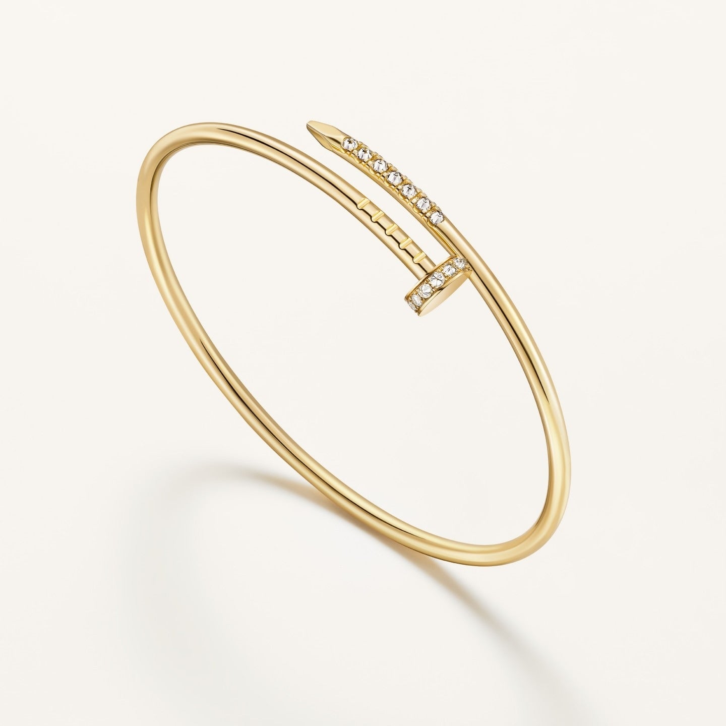 [moco jewelrys JURI]JUSTE BRACELET 2.5MM DIAMONDS NEW