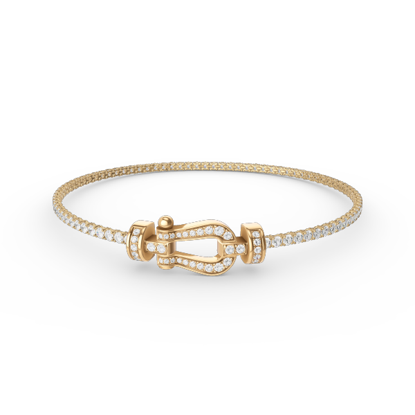 ??Loco?¡¥FORCE  HORSESHOE  DIAMOND TENNIS BRACELET