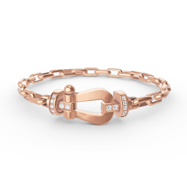 ??Loco?¡¥FORCE LARGE HORSESHOE CLASP  METAL BRACELET