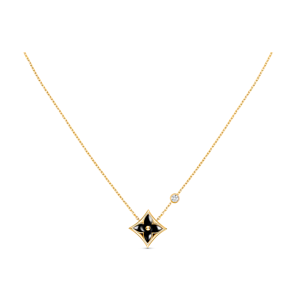 ??Loco?¡¥STAR BLACK MOP NECKLACE