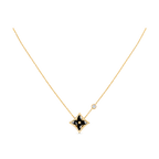 ??Loco?¡¥STAR BLACK MOP NECKLACE