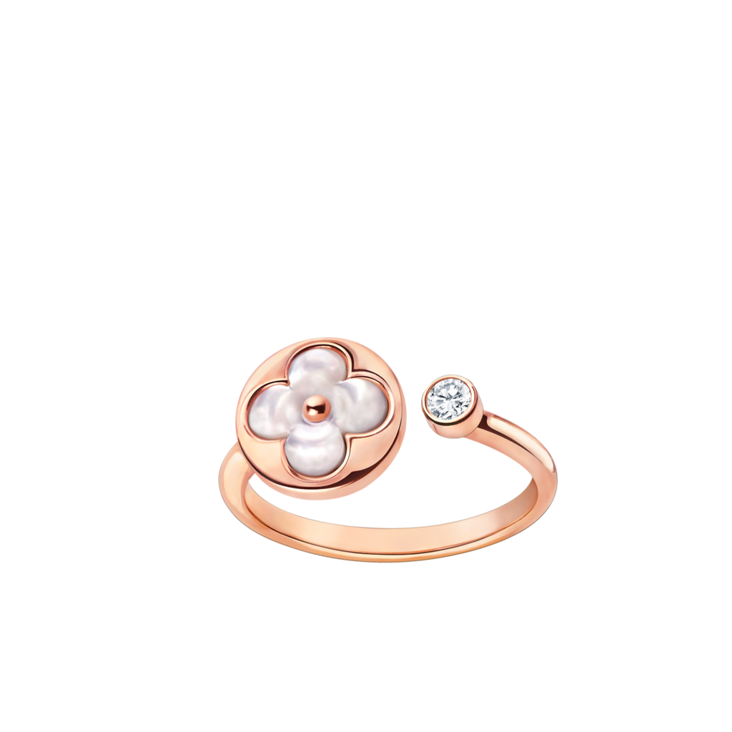 ??Loco?¡¥SUN 1 DIAMOND PINK MOP RING