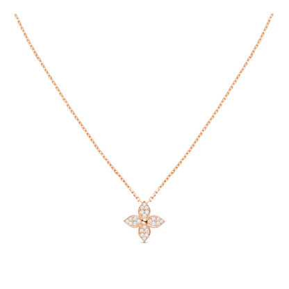 [moco jewelrys]Stern-Diamant-Halskette