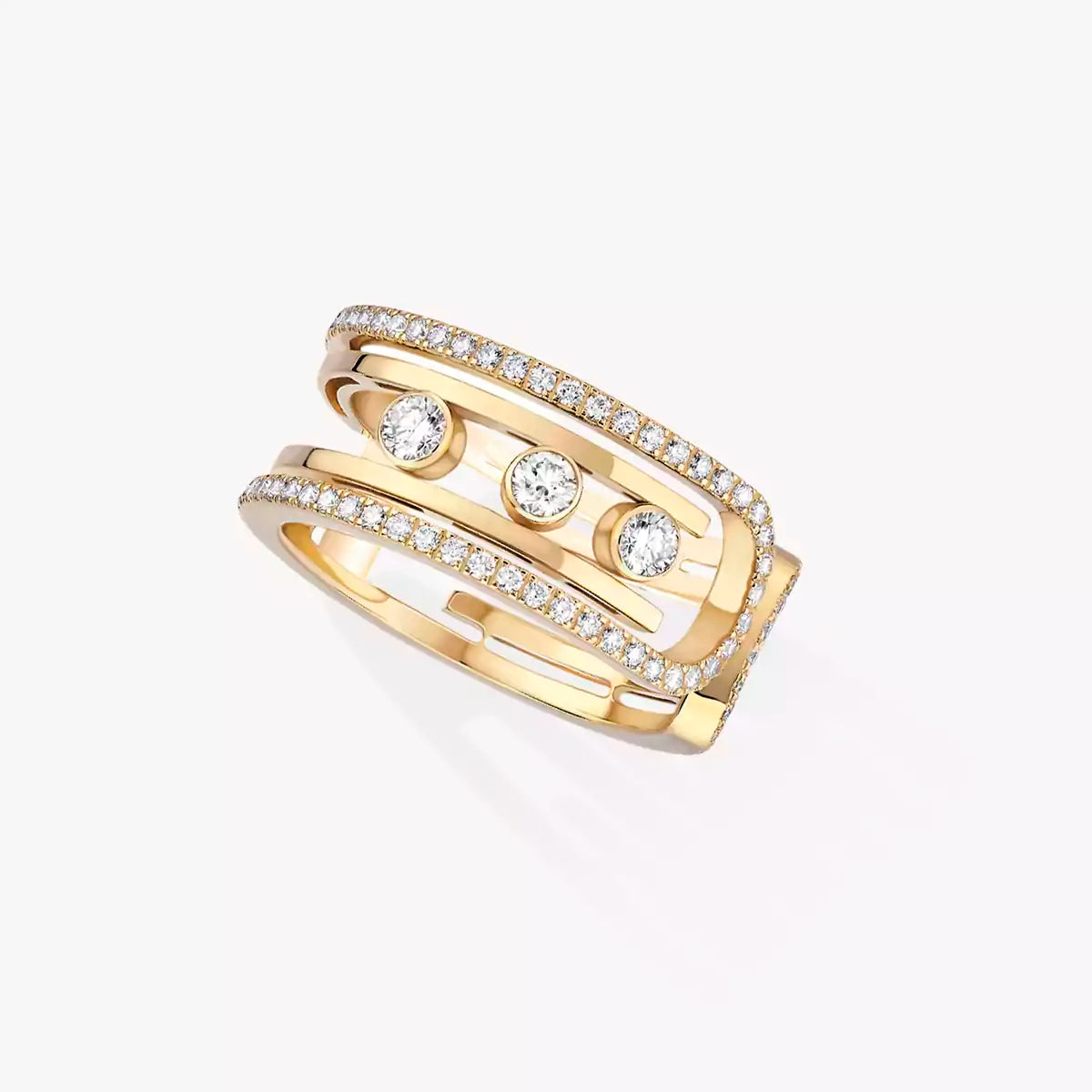 [moco jewelrys]Move 10th Diamond Ring in Gold