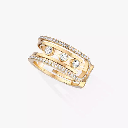 [moco jewelrys]Move 10th Diamond Ring in Gold