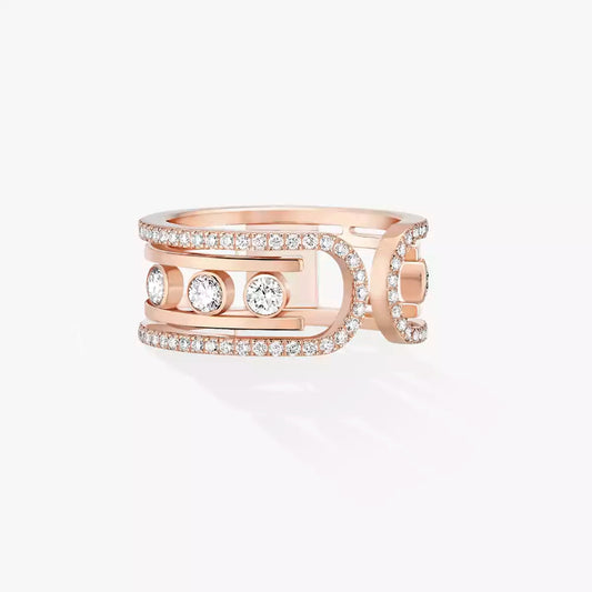 [moco jewelrys]Move 10th Diamond Ring in Gold