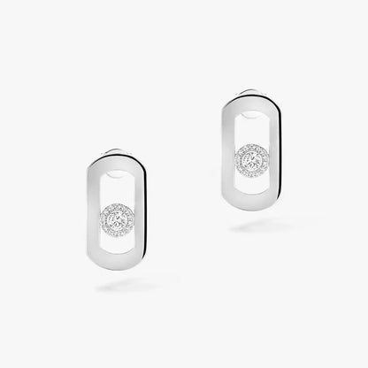 [moco jewelrys]So Move Diamond Earrings in Yellow Gold