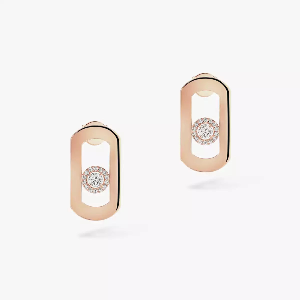 [moco jewelrys]So Move Diamond Earrings in Yellow Gold