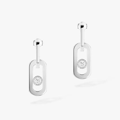 [moco jewelrys] So Move XL Diamond Hoop Earring