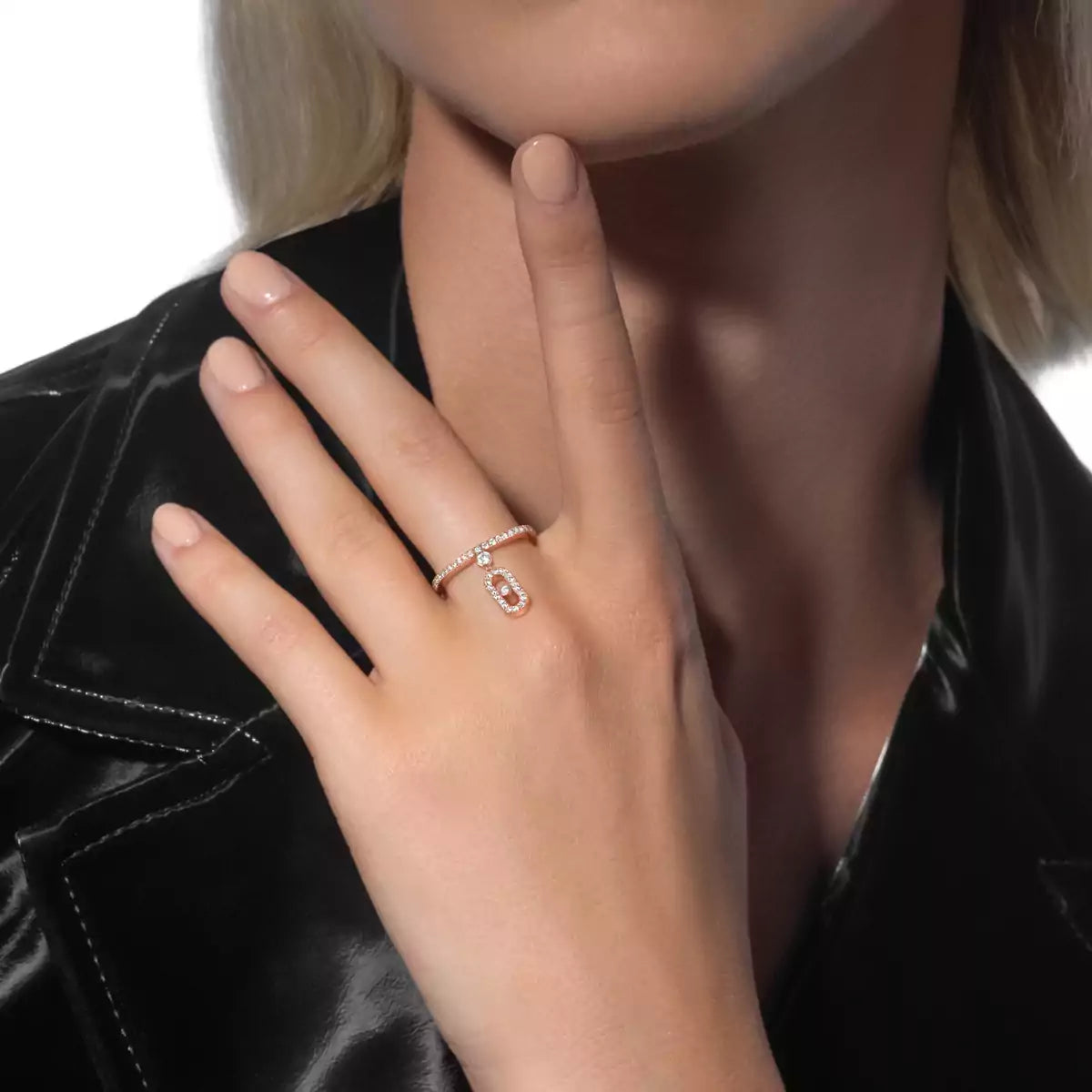 [moco jewelrys]Move Uno Diamond Ring