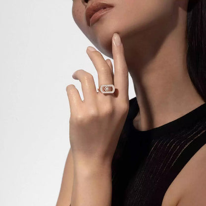 [moco jewelrys]So Move Pave_-Set Diamond Ring