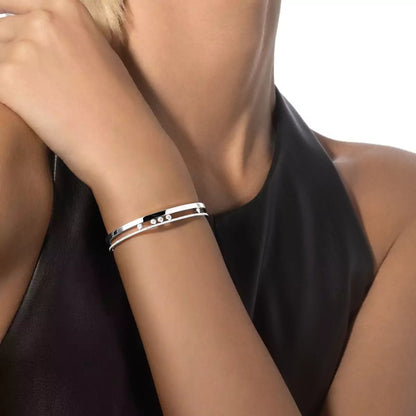 [moco jewelrys]Move Romane Diamond Bangle Bracelet