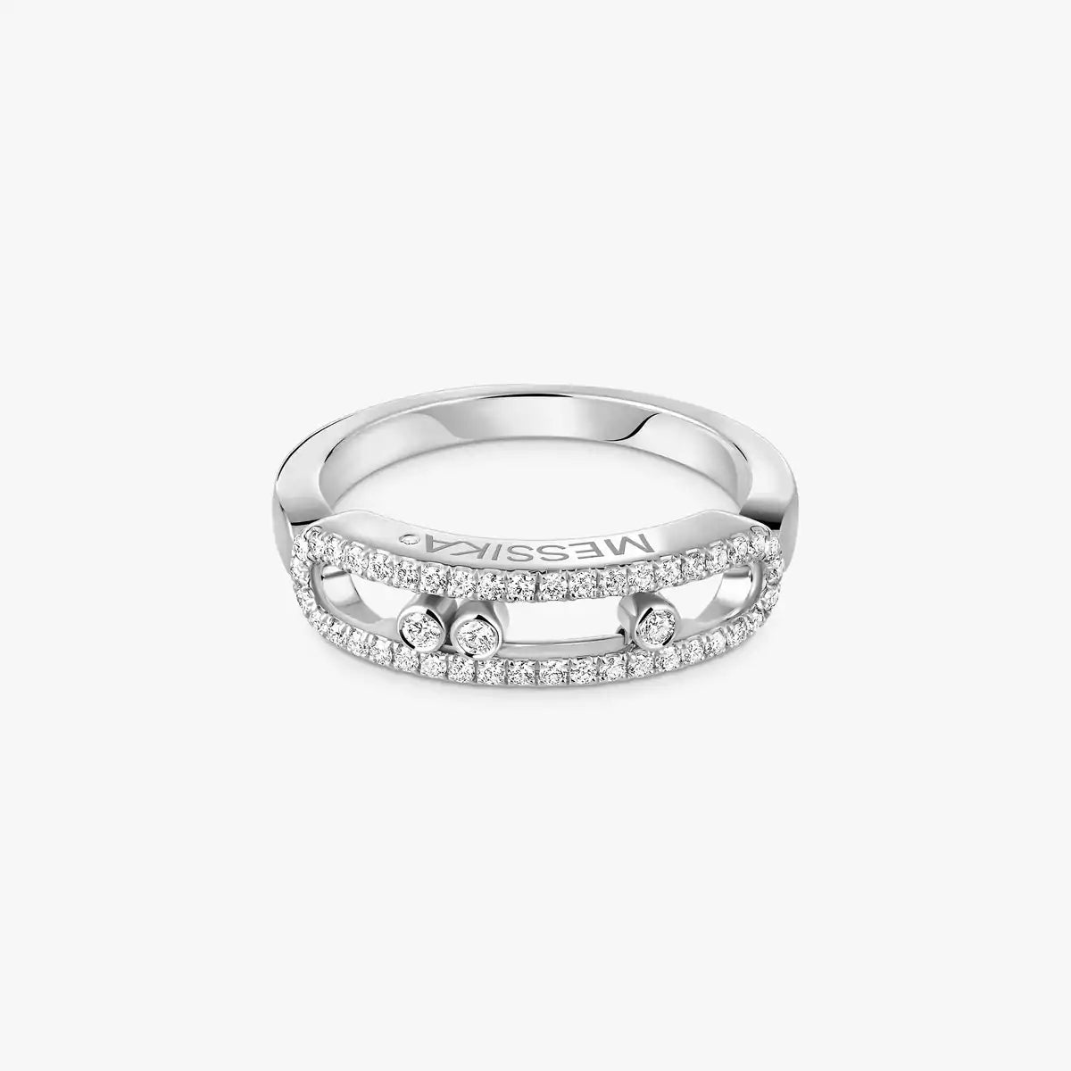 [moco jewelrys] Baby Move Gold Diamond Pave_ Ring