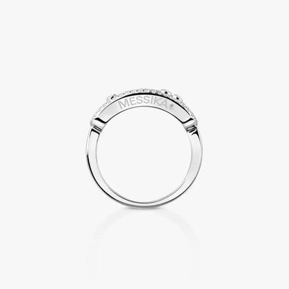 [moco jewelrys] Baby Move Gold Diamond Pave_ Ring