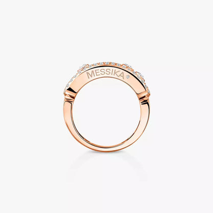 [moco jewelrys] Move Gold Diamond Pave_ Ring