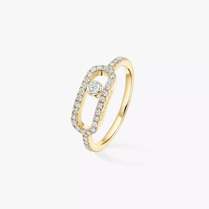 [moco jewelrys]Move Uno Diamond Ring in Gold