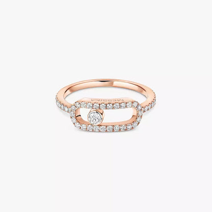 [moco jewelrys]Move Uno Diamond Ring in Gold