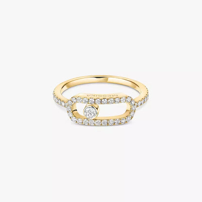 [moco jewelrys]Move Uno Diamond Ring in Gold