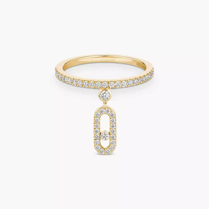 [moco jewelrys]Move Uno Diamond Ring