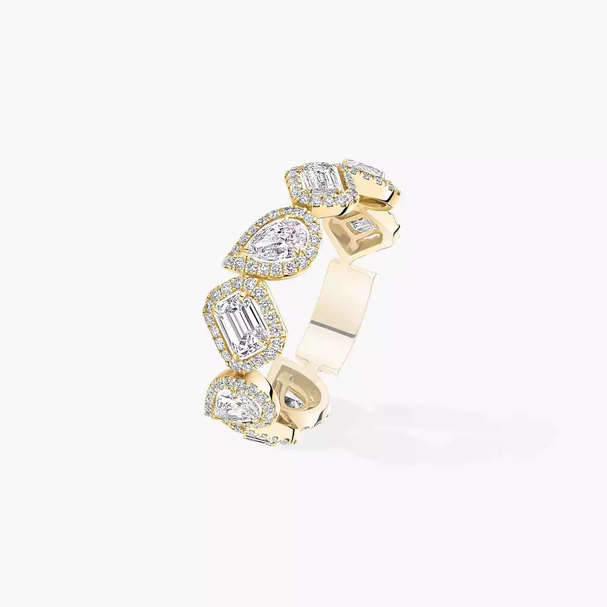 [moco jewelrys]Diamond Wedding Ring My Twin