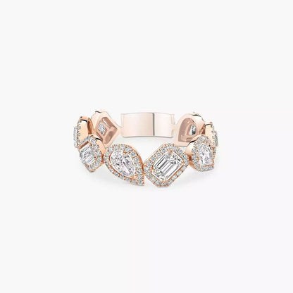 [moco jewelrys]Diamond Wedding Ring My Twin