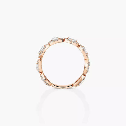 [moco jewelrys]Diamond Wedding Ring My Twin