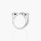 [[Loco jewelrys] Diamond Ring 0,25ct My Twin Trilogy