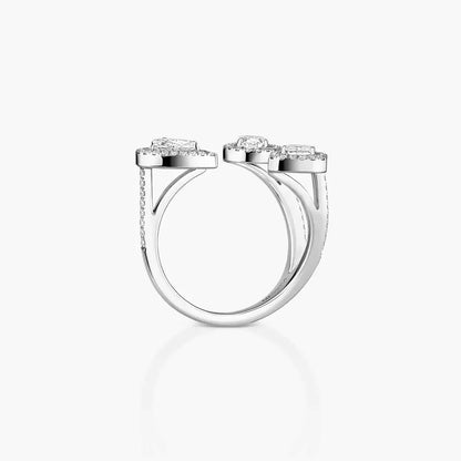[[moco jewelrys] Diamond Ring 0,25ct My Twin Trilogy